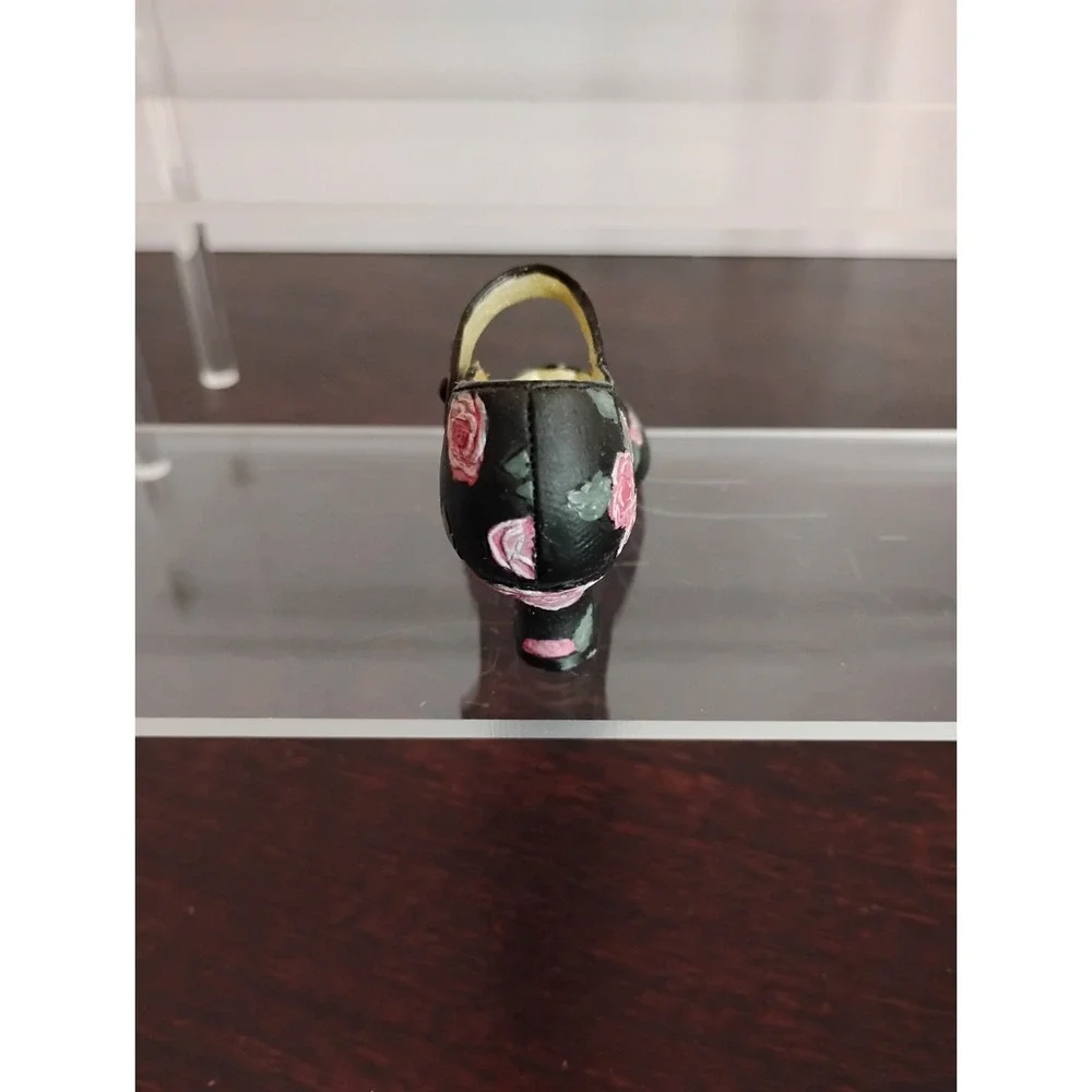 If The Shoe Fits Nostalgia Collectible Decorative Shoe Resin Rose High Heel